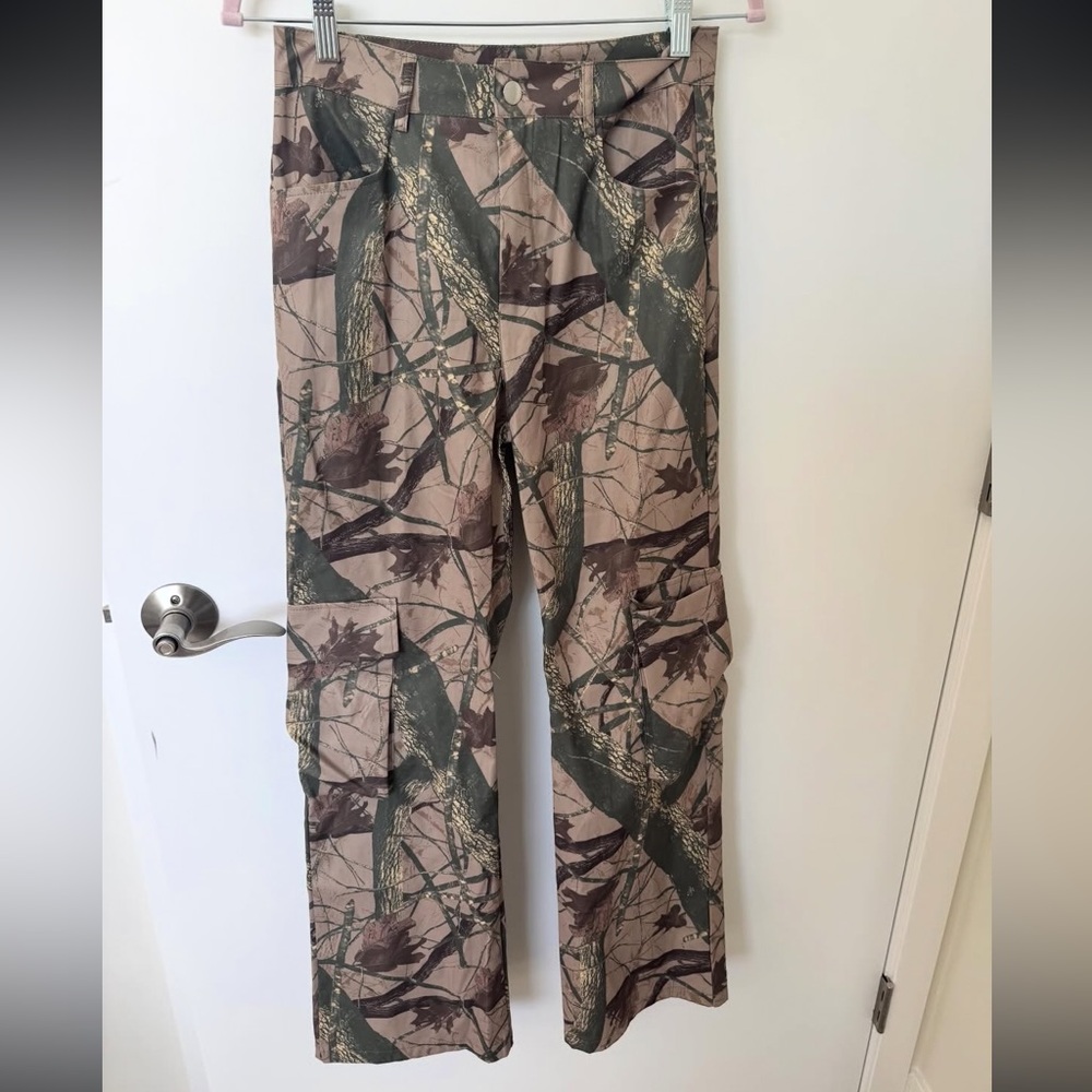 Camouflage Patterned Pants